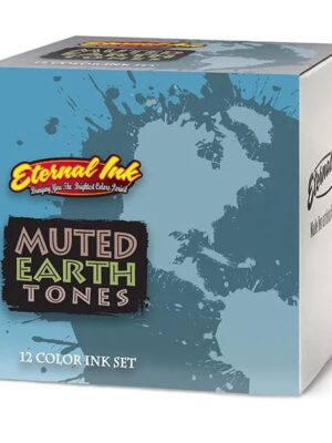Sét mực xăm ETERNAL INK - Muted Earth Tones Set