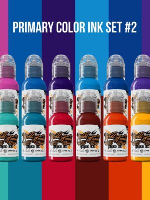 WORLD FAMOUS INK - PRIMARY COLOR INK SET #2