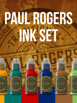 Sét mực xăm WORLD FAMOUS INK - Paul Rogers Ink Set 1oz