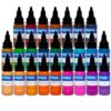 Sét mực INTENZE - 25 Color Tattoo Ink Set 1oz