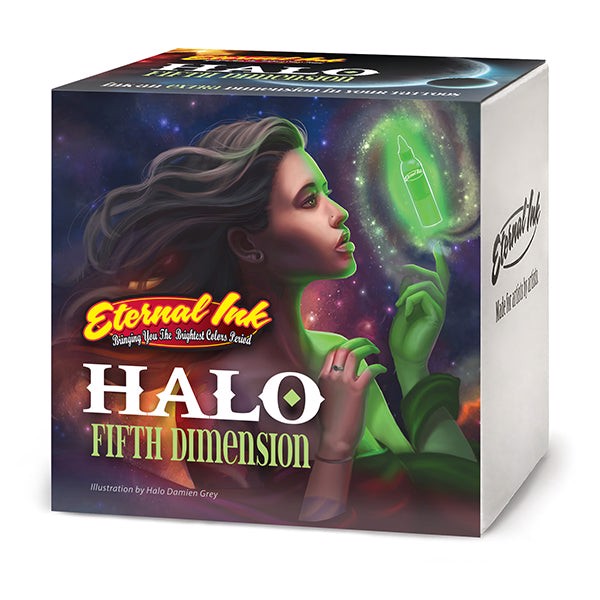 Sét mực xăm ETERNAL INK - Halo Fifth Dimension 1oz