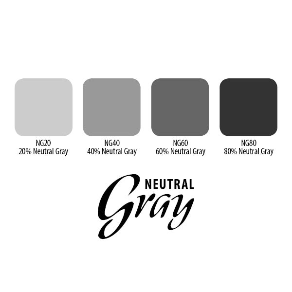 Sét mực xăm ETERNAL INK - Neutral Gray Set 1oz